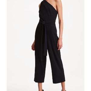 Club Monaco radura one shoulder jump suit